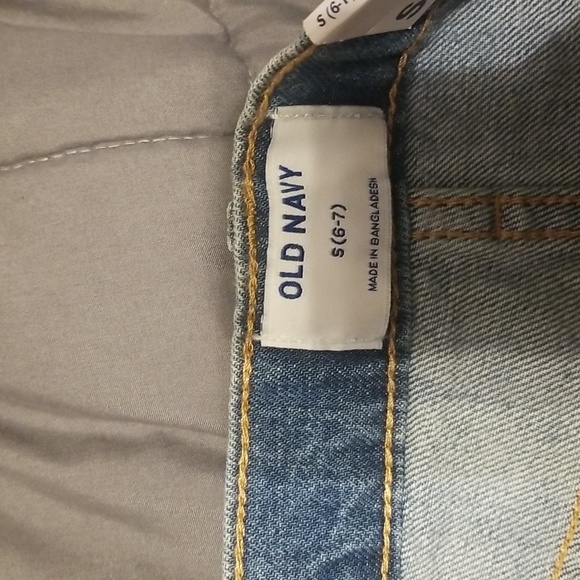 Old Navy Girls Adjustable Waist, High-Rise Girls Jean Skirt - Picture 6 of 6